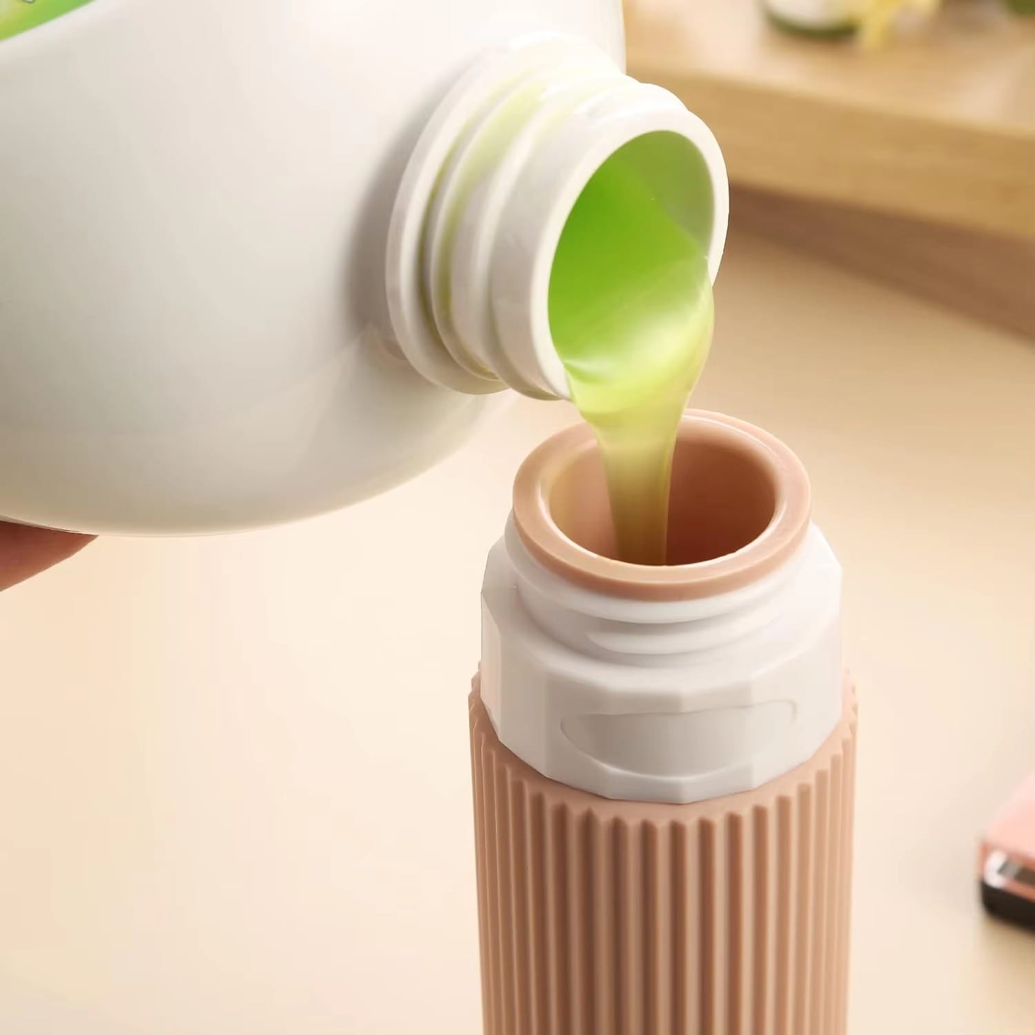Cosicups Leakproof Silicone Travel Bottles (3oz / 90ml)
