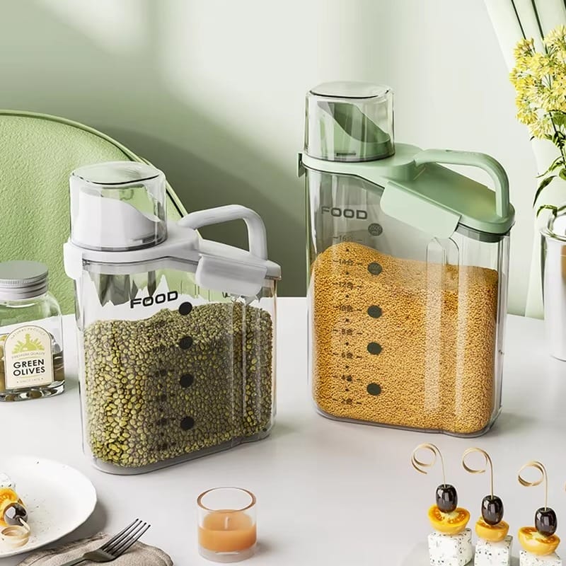 Vacontain Airtight Food Storage Dispenser