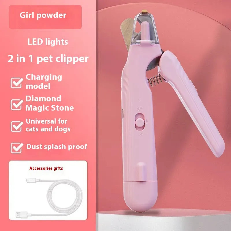 Pet multifunctional nail clippers