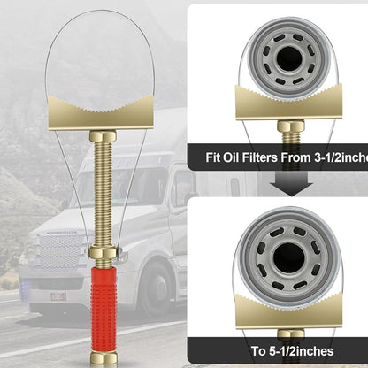Gripzy™ | Take control during every oil change with an unbreakable grip and effortless use