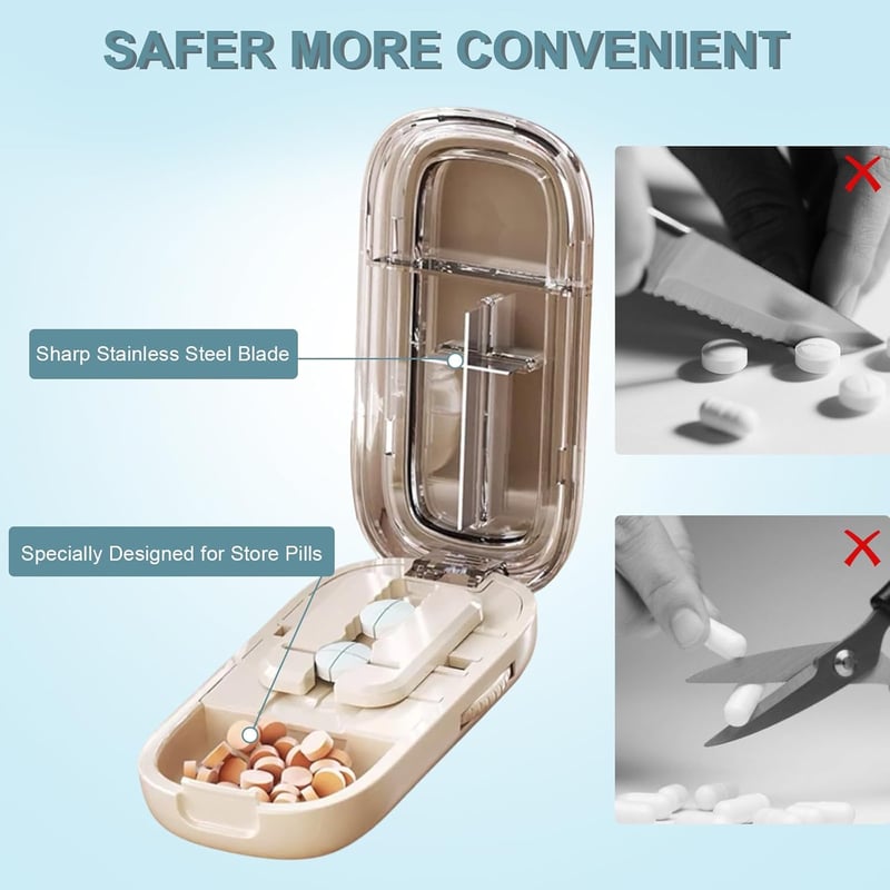 TrimTab | Compact Travel-Friendly Pill Cutter