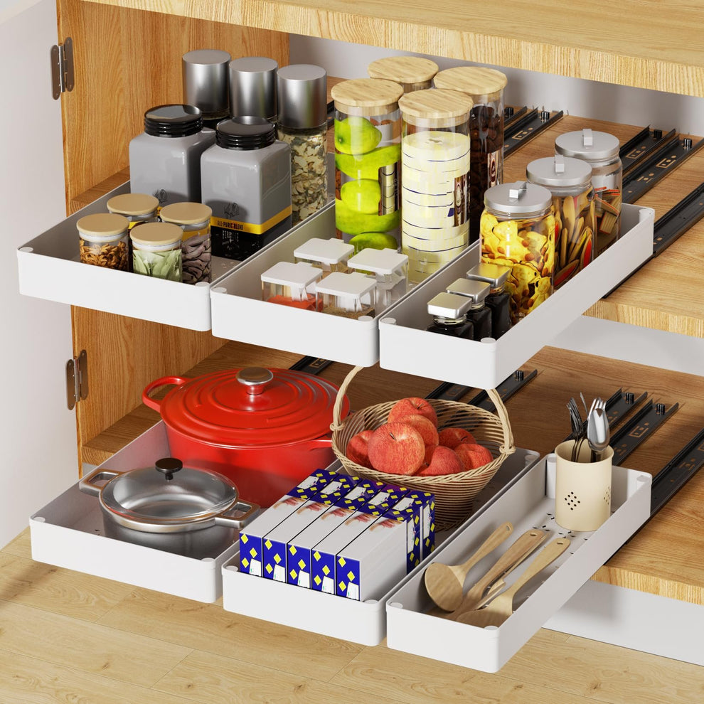 PantryPocket Pull-Out Cabinet Organizer
