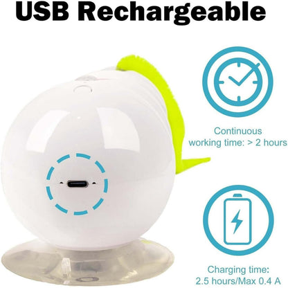 🐱Interactive Electric Caterpillar Cat Toy