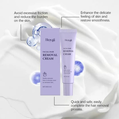 SilkErase – Gentle & Painless Facial Hair Removal Cream