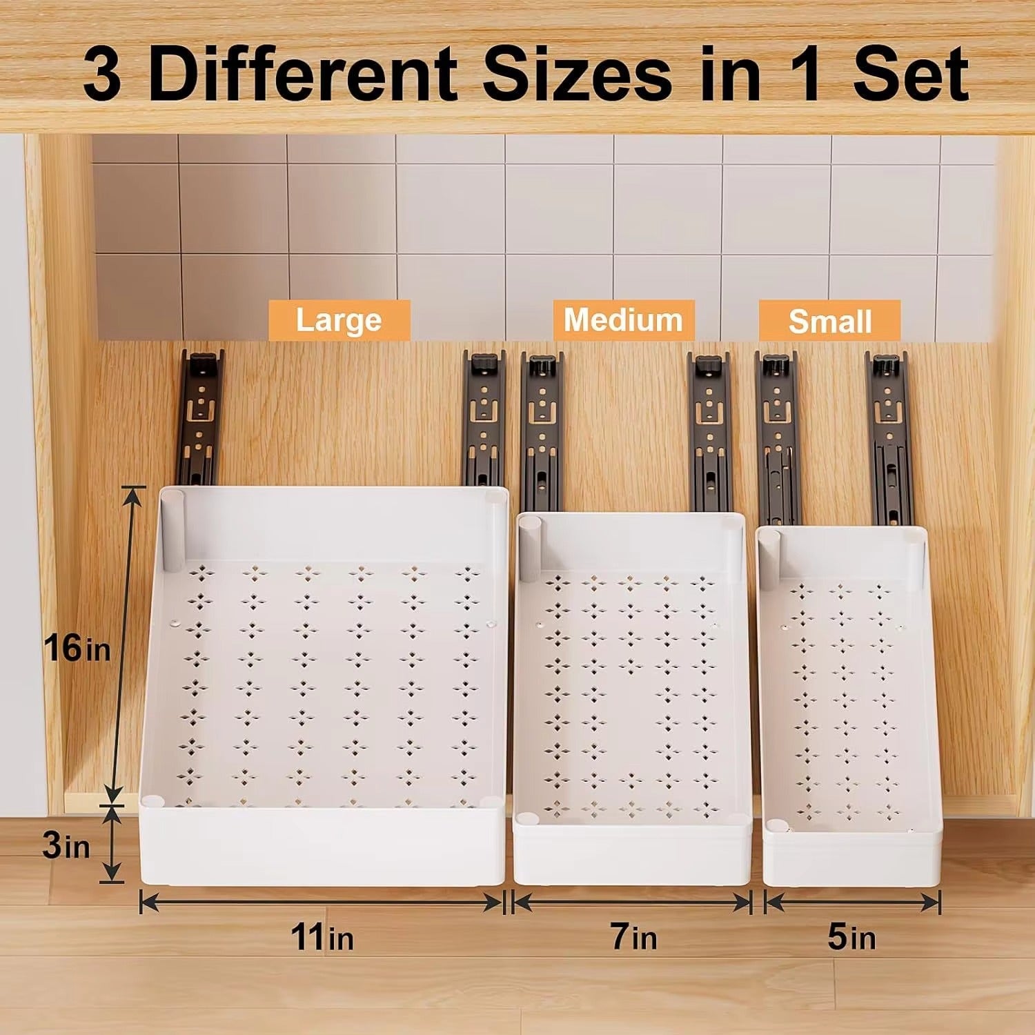 PantryPocket Pull-Out Cabinet Organizer