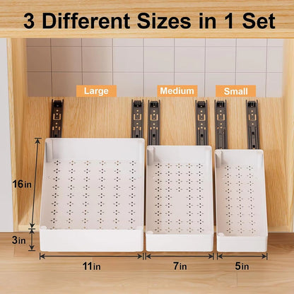 PantryPocket Pull-Out Cabinet Organizer