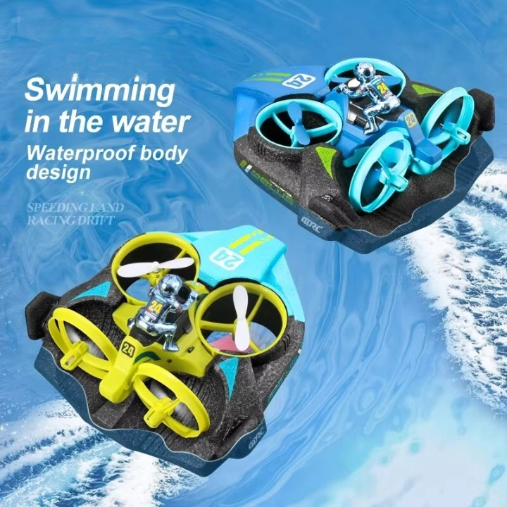BlitzBoat 3-in-1 RC HoverCraft Toy