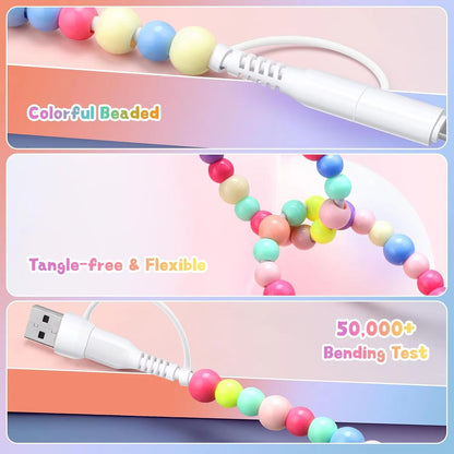 Beadlink 2-in-1 Beaded USB Charger Cable | BUY 1 GET 1 FREE (2Pcs)