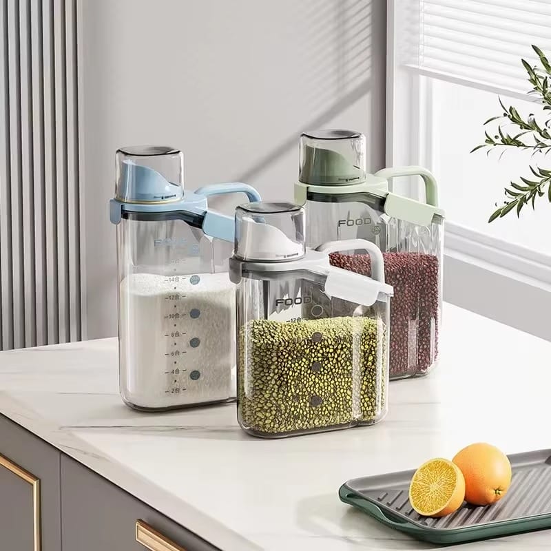 Vacontain Airtight Food Storage Dispenser