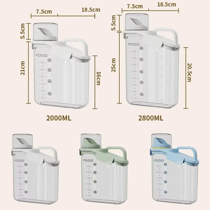 Vacontain Airtight Food Storage Dispenser