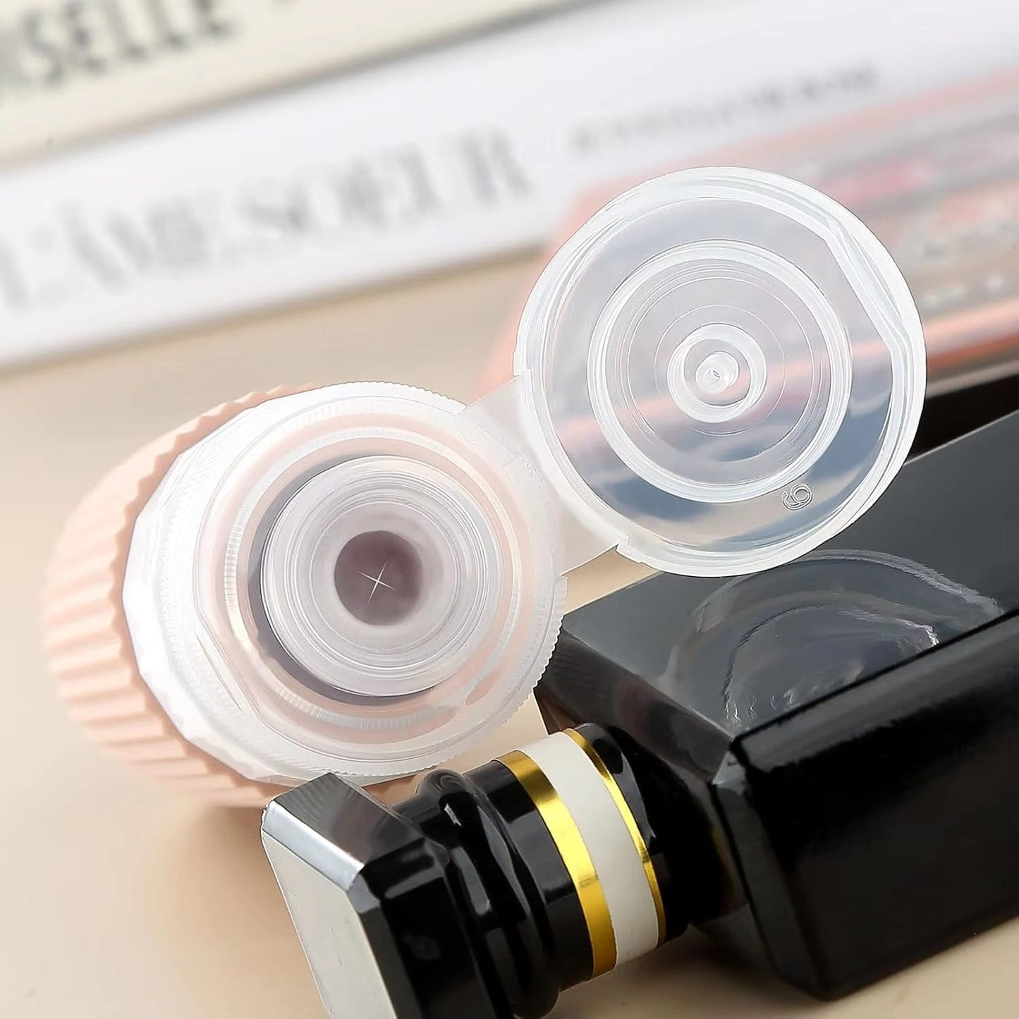 Cosicups Leakproof Silicone Travel Bottles (3oz / 90ml)