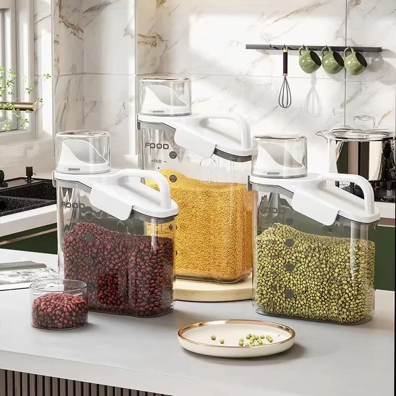 Vacontain Airtight Food Storage Dispenser