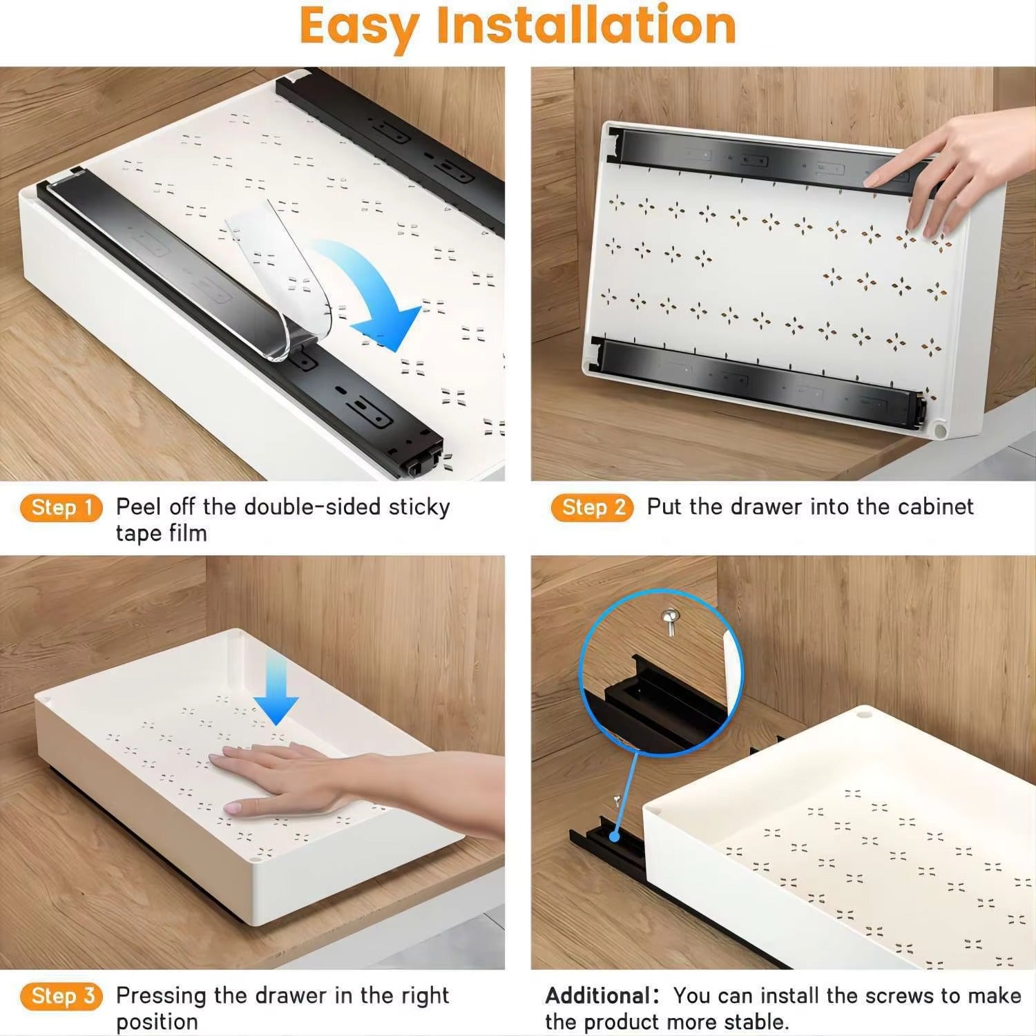 PantryPocket Pull-Out Cabinet Organizer
