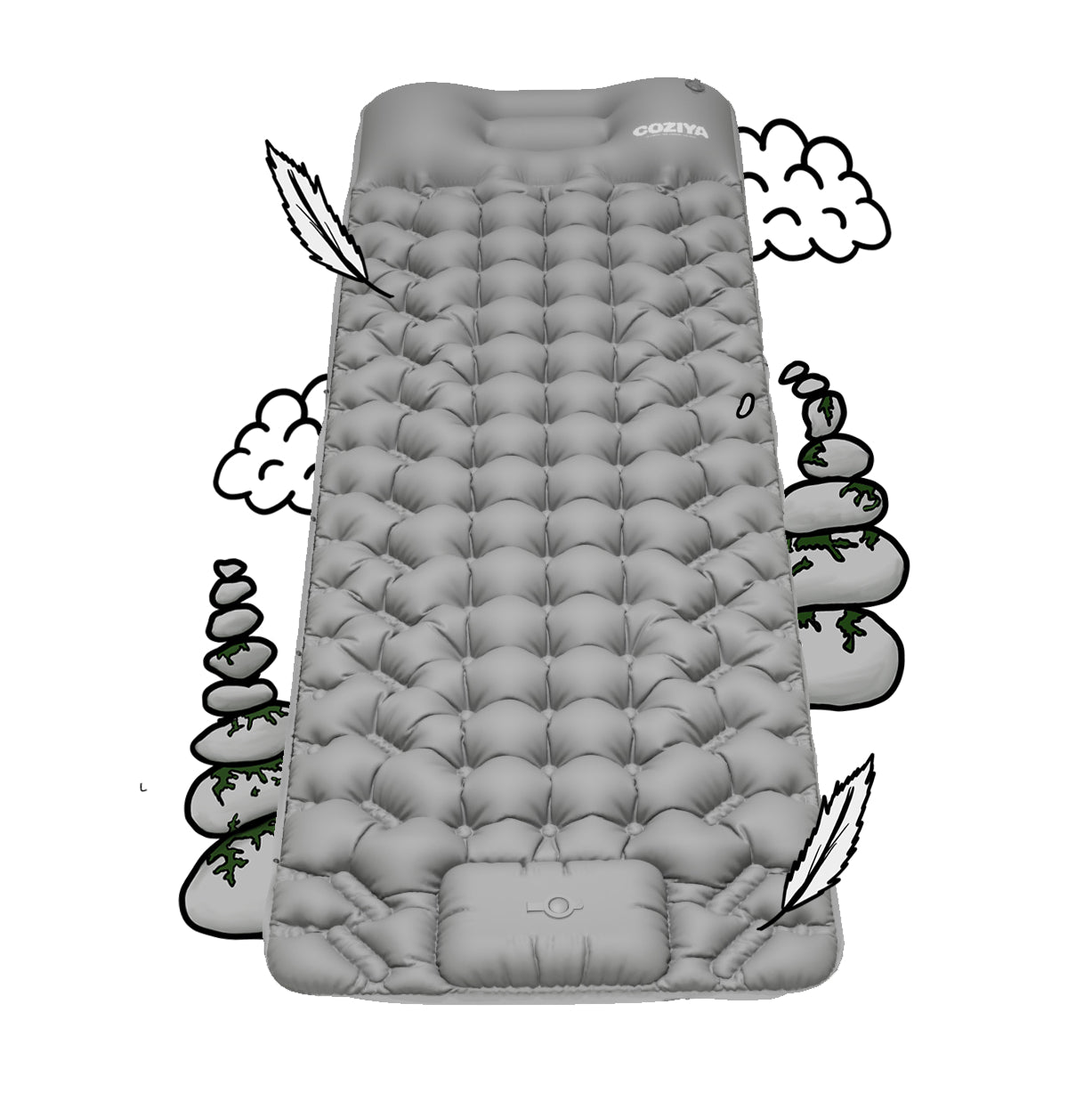 NomadPad Ultralight Inflatable Sleeping Pad