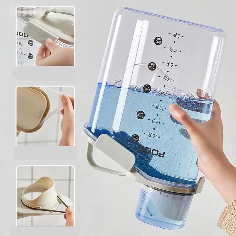 Vacontain Airtight Food Storage Dispenser