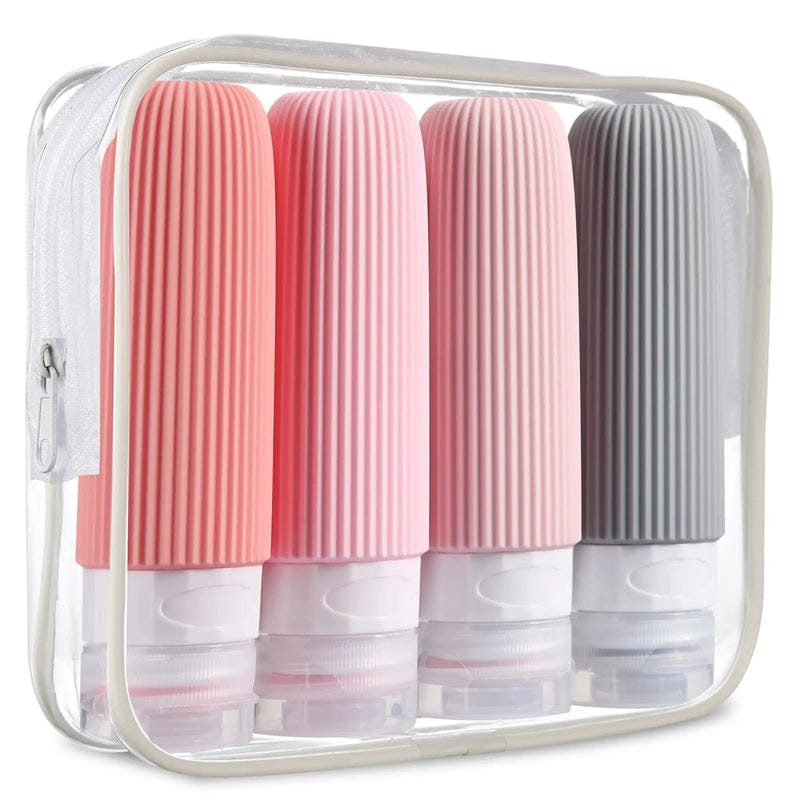 Cosicups Leakproof Silicone Travel Bottles (3oz / 90ml)