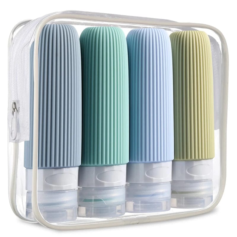Cosicups Leakproof Silicone Travel Bottles (3oz / 90ml)